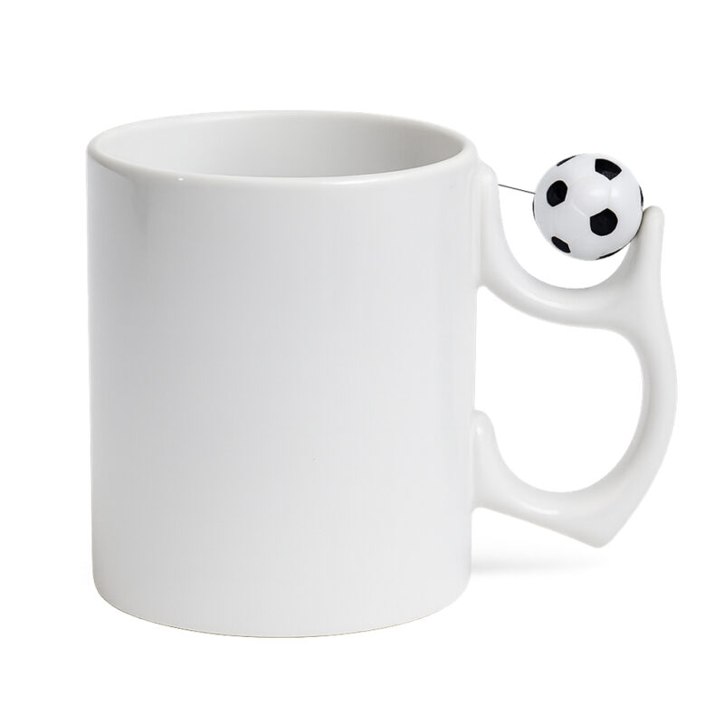 Mug blanc & poignet a ballon