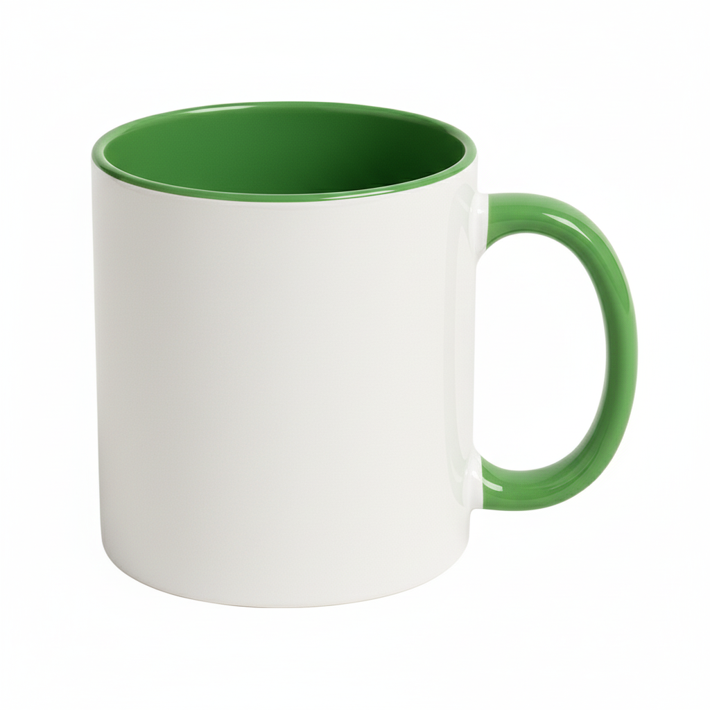 Mug intérieur & poignet Vert