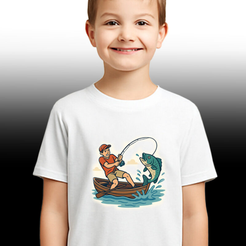 image sur T-shirt pour enfant