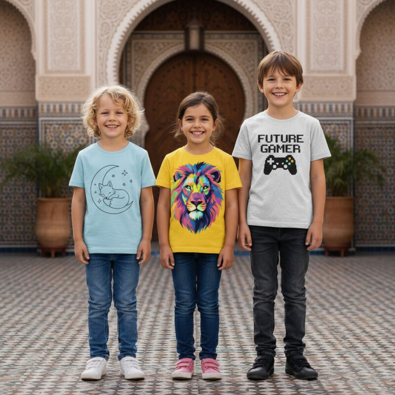 Votre Image ou Logo sur T-shirt